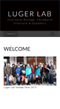 Mobile Screenshot of lugerlab.org